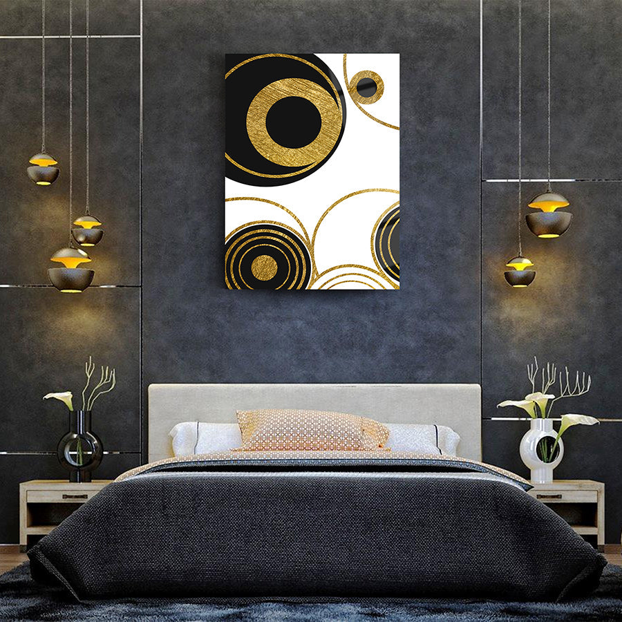 Geometrik Desen 7 Cam Tablo