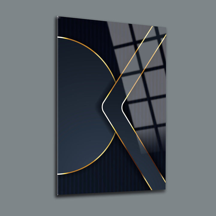 Gri Fon 2'li Set Cam Tablo